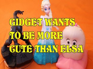 Toy GIDGET WANTS TO BE MORE CUTE THAN ELSA + SPIDERMAN HOMECOMING FROZEN DSNEY TSLOP MARVEL