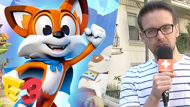 E3 2017 : On a joué à Super Lucky’s Tale sur Xbox One X, le Mario de Xbox