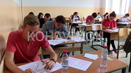 MASHT-i ende pa raport për numrin e nxënësve që kopjuan në testin e maturës