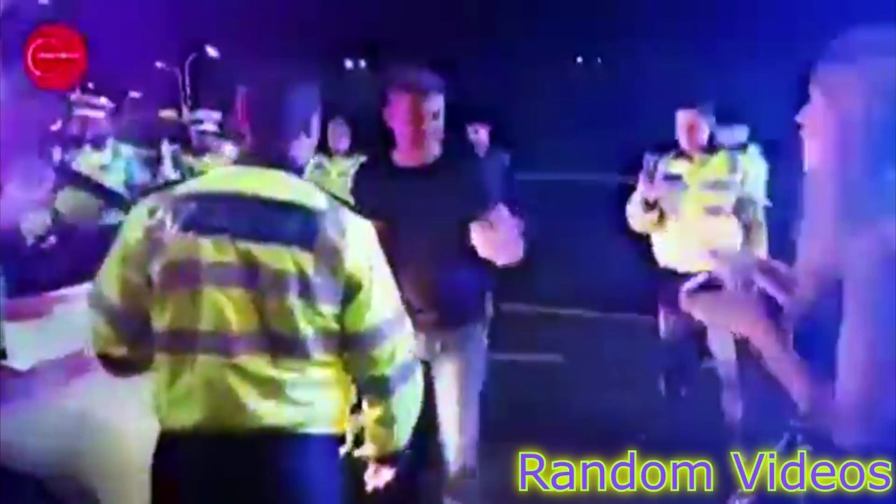 MMA Spectator Chaos Drunk Guy Gets Knocked Out By Police