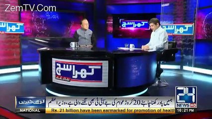 Khara Sach with Mubashir Lucman – 15th June 2017