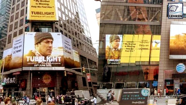 Tubelight Becomes 1st Bollywood Movie To Feature On Hoardings In Times Square