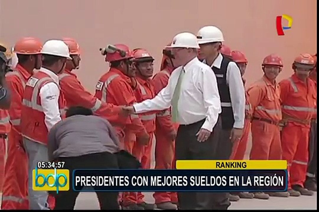 Conozca el ránking de los presidentes con mejor sueldo en Latinoamérica