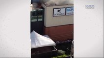 Incêndio na praça de alimentação do Shopping Norte Sul em Jardim Camburi