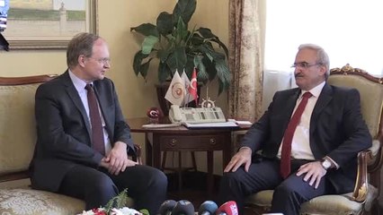 AB Türkiye Delegasyonu Başkanı Berger, Vali Karaloğlu'nu Ziyaret Etti