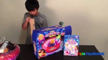 COTTON CANDY MAKER with Lite Wand Egg Surprise Toys Ryan ToysReview