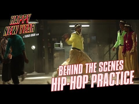 Happy New Year - Behind the Scenes | Hip-Hop Practice | Shah Rukh Khan, Deepika Padukone