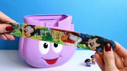 Sac à dos dora des œufs explorateur souris porc le le le le la Peppa dora mickey œufs surprise surprise