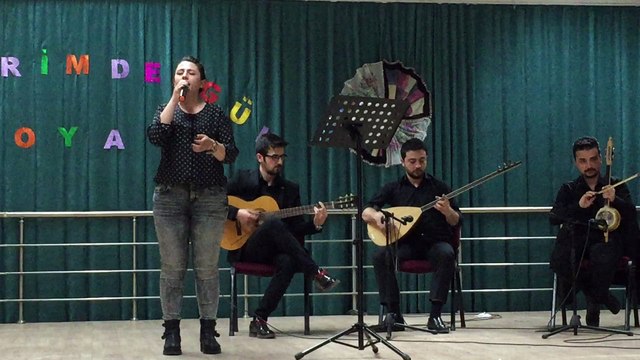 Çemberimde Gül Oya Afyonkarahisar İbrahim Evren Mes. ve Tek. And. Lisesi Karahisarkalesi Türküsü