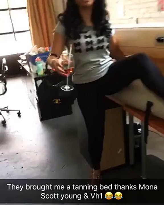 Tommie Lee got a tanning bed from Mona Scott Young! Love and Hip Hop Atlanta Season 6 star video!