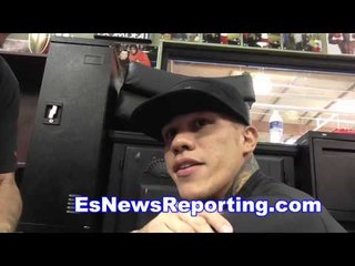 gabe rosado on fighting james kirkland going for the KO - EsNews
