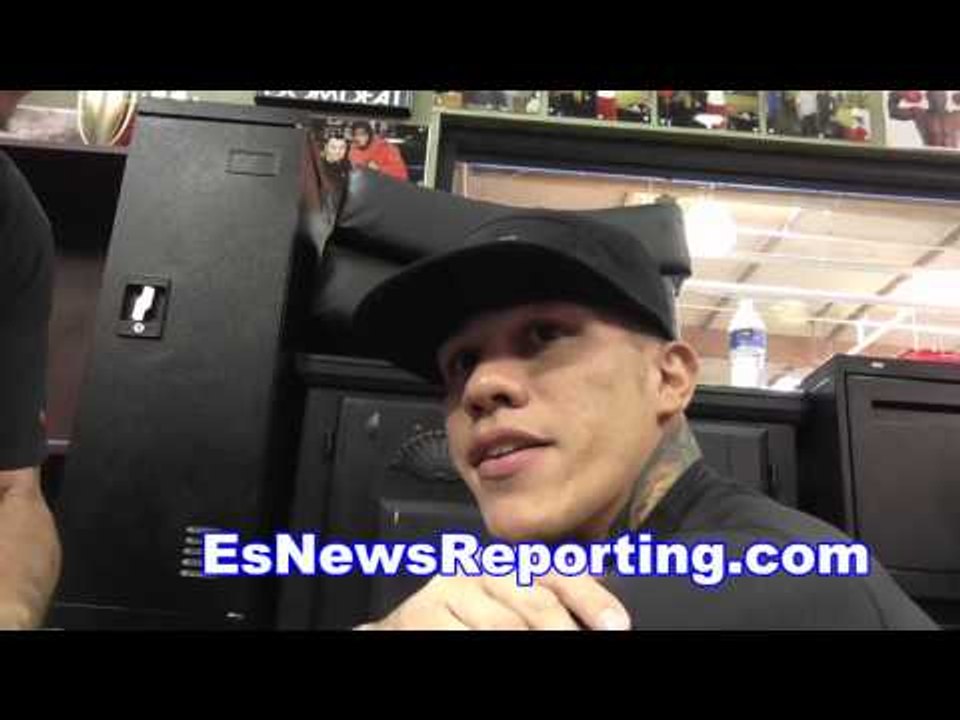 gabe rosado on fighting james kirkland going for the KO - EsNews
