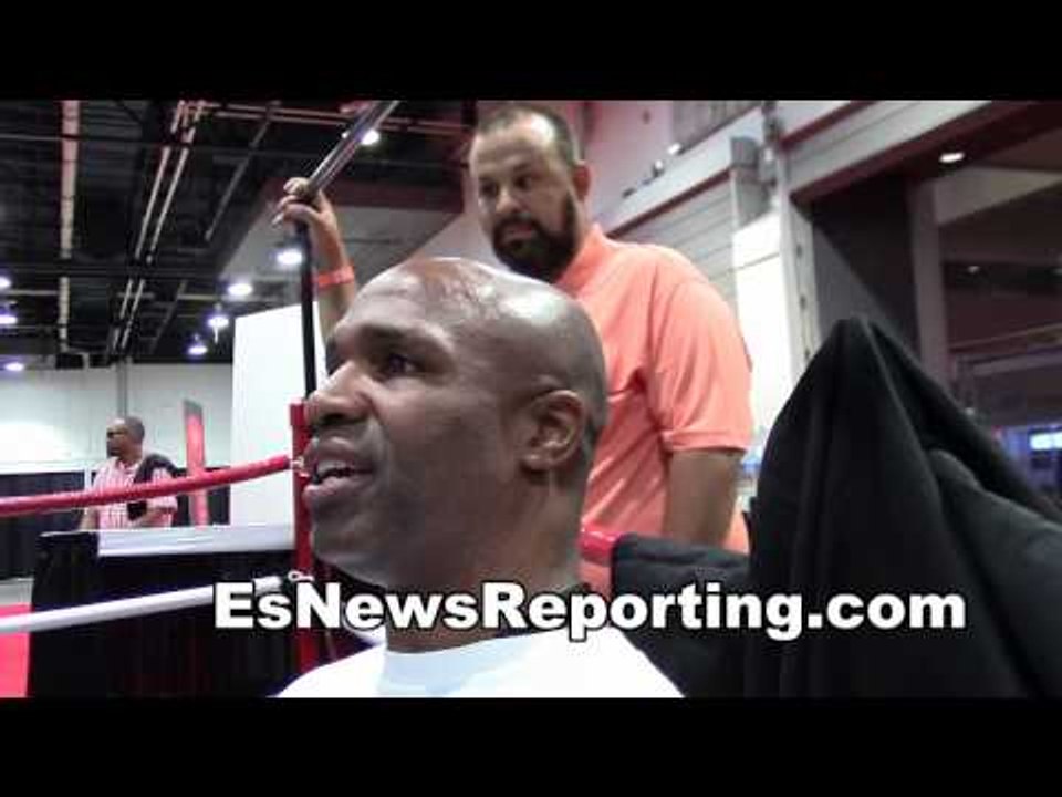 riddick bowe got jokes - keep his name out of your mouth EsNews
