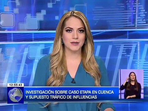 Continúan las investigaciones sobre el caso Etapa en Cuenca por supuesto tráfico de influencias