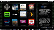 Kodi blackout TV Addons Indigo error