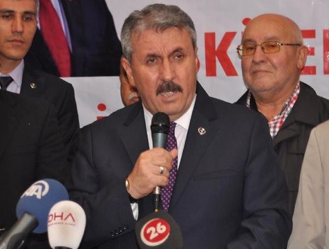 Destici: Eski Chp, Orduyu Göreve Davet Ederdi, Şimdi Ki CHP'de Batı'yı mı Göreve Davet Ediyor?