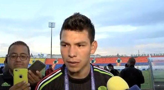 Hirving Lozano solo piensa en el Tri
