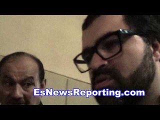 marcos maidana dad on the mayweather rematch EsNews