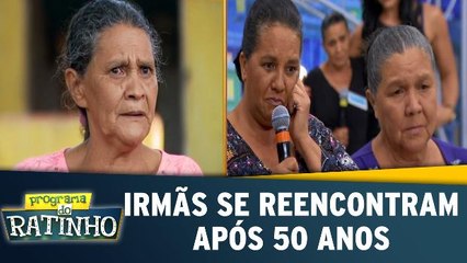 Irmãs se reencontram após 50 anos