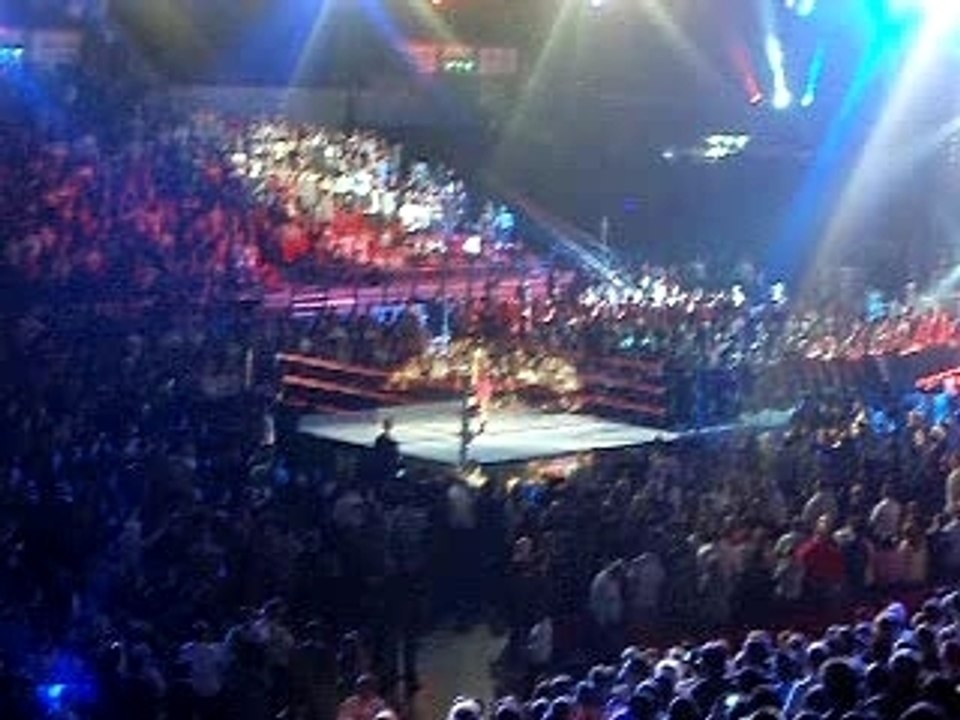 Lilian Garcia Sings "God Save the Queen" Prior to RAW UK