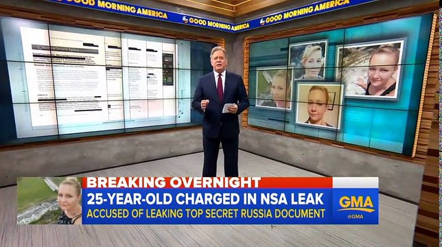 ABC:Leaked NSA document is proof of Russian election hacking Democrats say 6/6/17