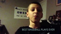 BEST PLAYS EVER IN BASEBALL!!
