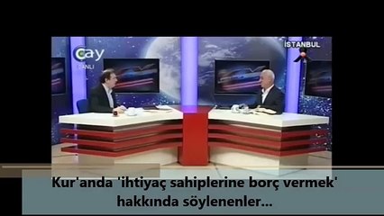 Kur'anda 'ihtiyaç sahiplerine borç vermek' hakkında söylenenler...
