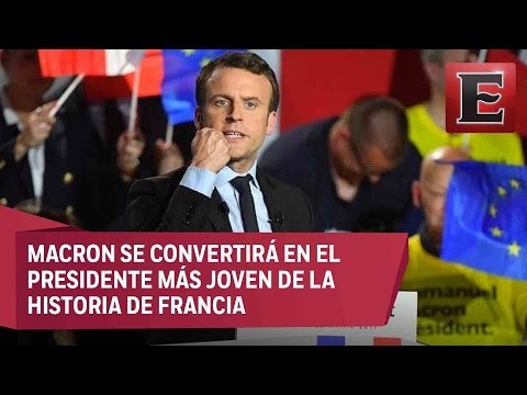 Emmanuel Macron gana elecciones presidenciales en Francia