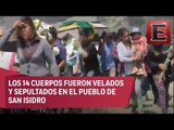 Dan último adiós a víctimas de explosión en Puebla