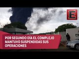 Un muerto por incendio en refinería de Salina Cruz, Oaxaca