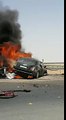 حادث سرعة: سيارة بنتلي تسير بسرعة 248 كلم بالساعة علي طريق صلبوخ فى مدينة الرياض