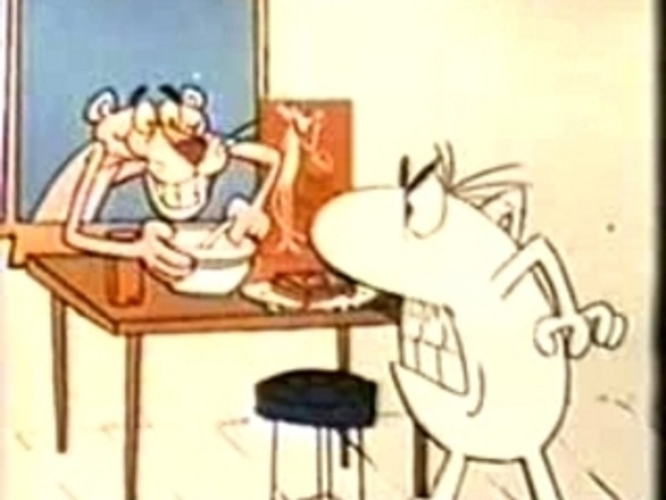pub  - Pink Panther Flakes cereal 1973