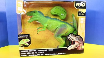 Animal Planet Remote Control T-Rex & Infrared Charging Triceratops Attack Imagi