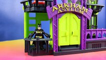 Imaginext Arkham Asylum Tour With DC Super Friends Fisher Price Batman Joker Bane And The Riddler