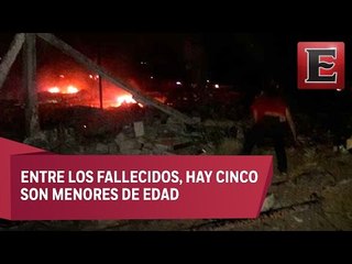 Explosión de pirotecnia en San Isidro, Puebla, deja 12 muertos