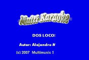 Monchy y Alexandra - Dos locos (Karaoke)