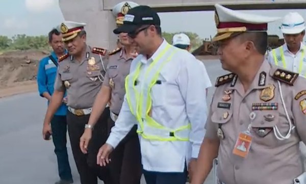 Kakorlantas Tinjau Jalur Mudik