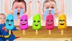 Bad Baby Crying Learn Colors For Children to Learn with Ice Cream Finger Family Song Collection