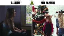 Weihnachten alleine VS. Weihnachten mit Familie -rJd32ZydeFg