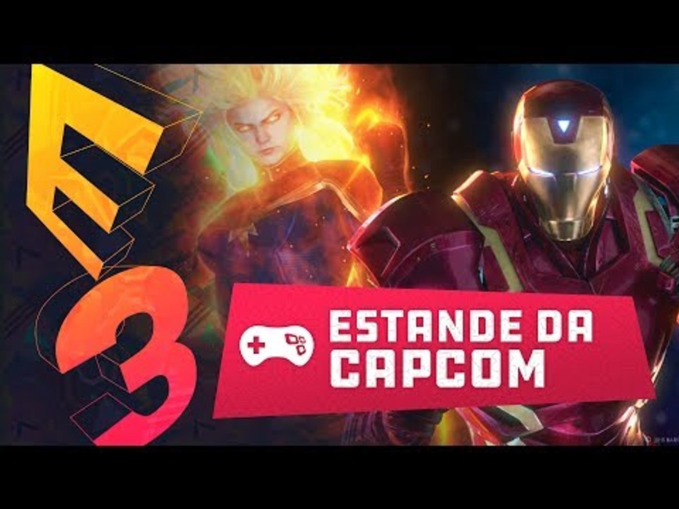 A CAPCOM ESTÁ COM UM ESPAÇO MUITO LEGAL NA E3. VEJA NOSSA TOUR PELO ESTANDE