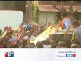 Gali Janardhan Reddy receives grand welcome at Bellary