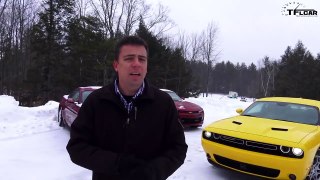 2017 Dodge Challenger GT AWD vs Ford Mustang vs Chevy Camaro Mashup Misadventure Review