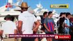 Locura en Ibiza por Lionel Messi, bajó del yate para comer con amigos y fue furor - YouTube