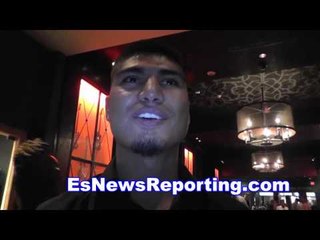 mikey garcia on sparring maidana for mayweather rematch - EsNews