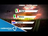 Los grupos de México en los pasados Mundiales de futbol