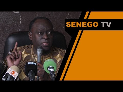 Senego TV Conference de Presse de Maitre El Hadji Diouf a la mairie de la Médina