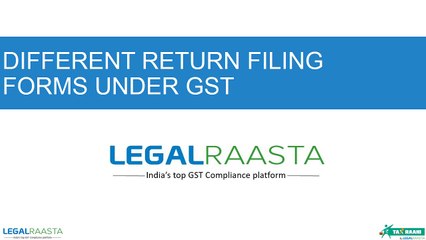 Simplify GST Filing with TaxRaahi: All Return Forms in One Platform 📊