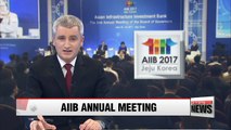 AIIB kicks off annual meeting in Jeju