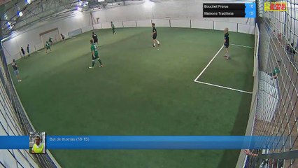 But de thomas (18-15) - Bouchet Freres Vs Maisons Traditions - 15/06/17 21:00 - Ligue 3