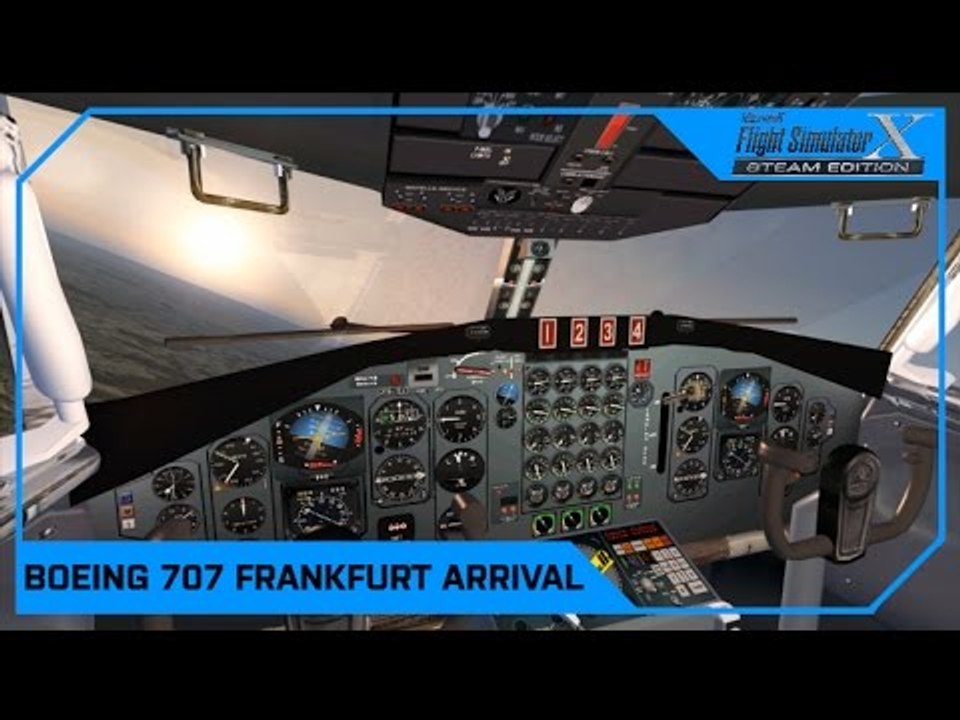 FSX Frankfurt Arrival Pan Am Boeing 707